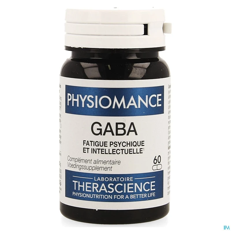 Physiomance Gaba L Arginine Caps 60 - Stressvermindering & Welzijn Supplement