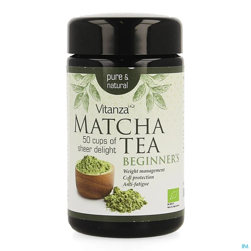 Vitanza HQ Beginner Matcha Tea Poeder 50g - Biologische Japanse Groene Thee Rijk aan Antioxidanten