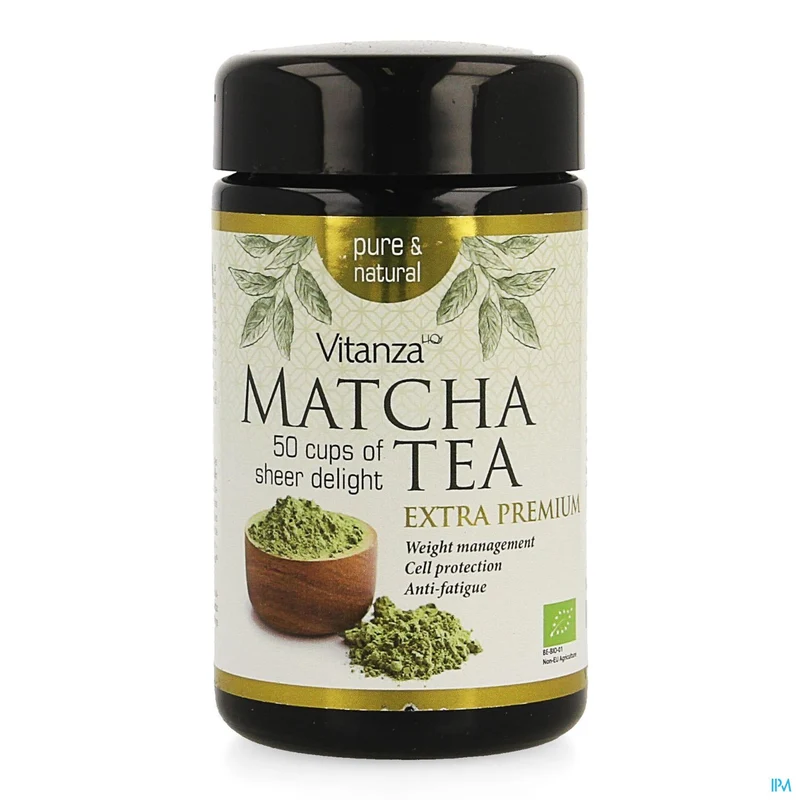 Vitanza HQ Extra Premium Matcha Thee Poeder | Biologisch Japans | Rijk aan Antioxidanten