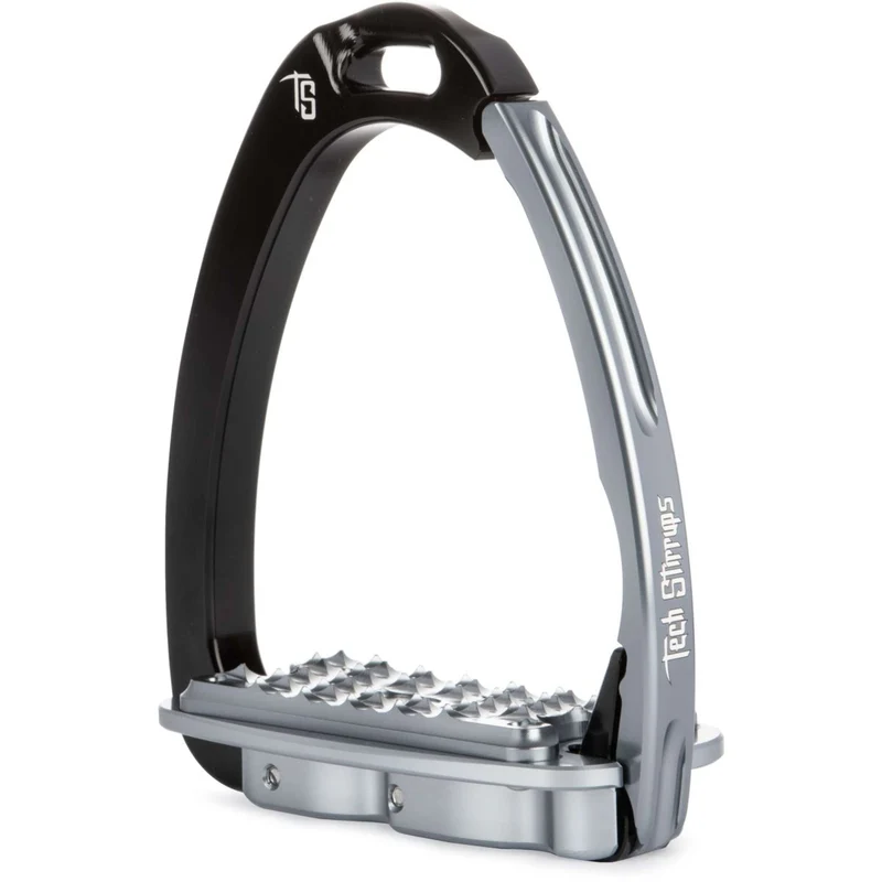 Tech Stirrups Étriers Venice Sloped EVO Noir/Titane