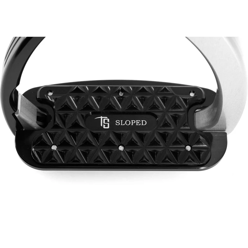 Tech Stirrups Étriers Venice Sloped EVO Noir/Titane