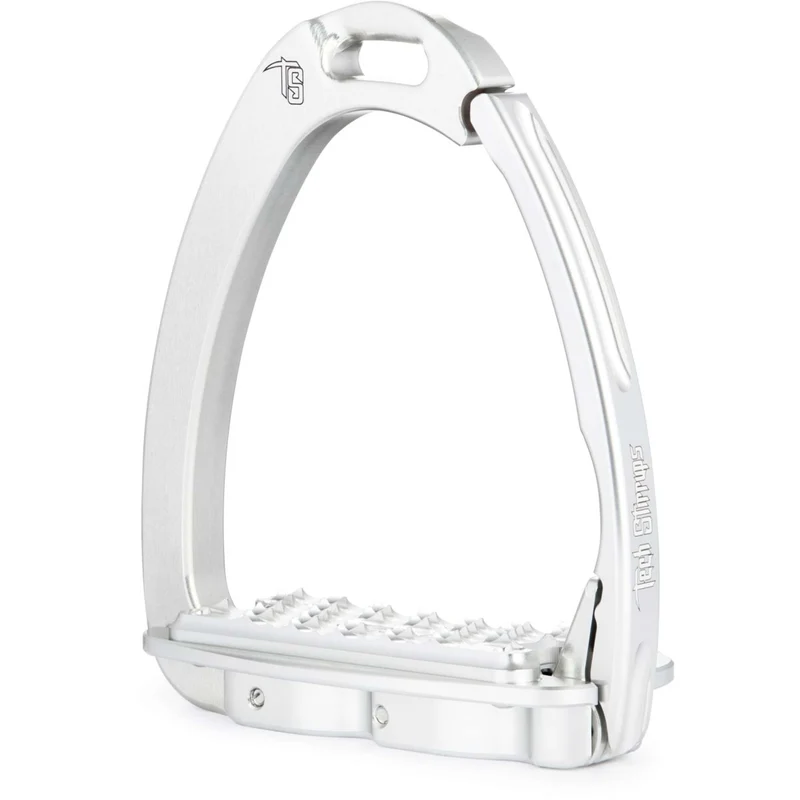 Tech Stirrups Étriers Venice Sloped EVO Argent/Argent