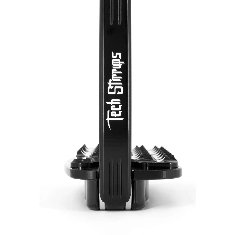 Tech Stirrups Étriers Venice Sloped EVO Argent/Noir