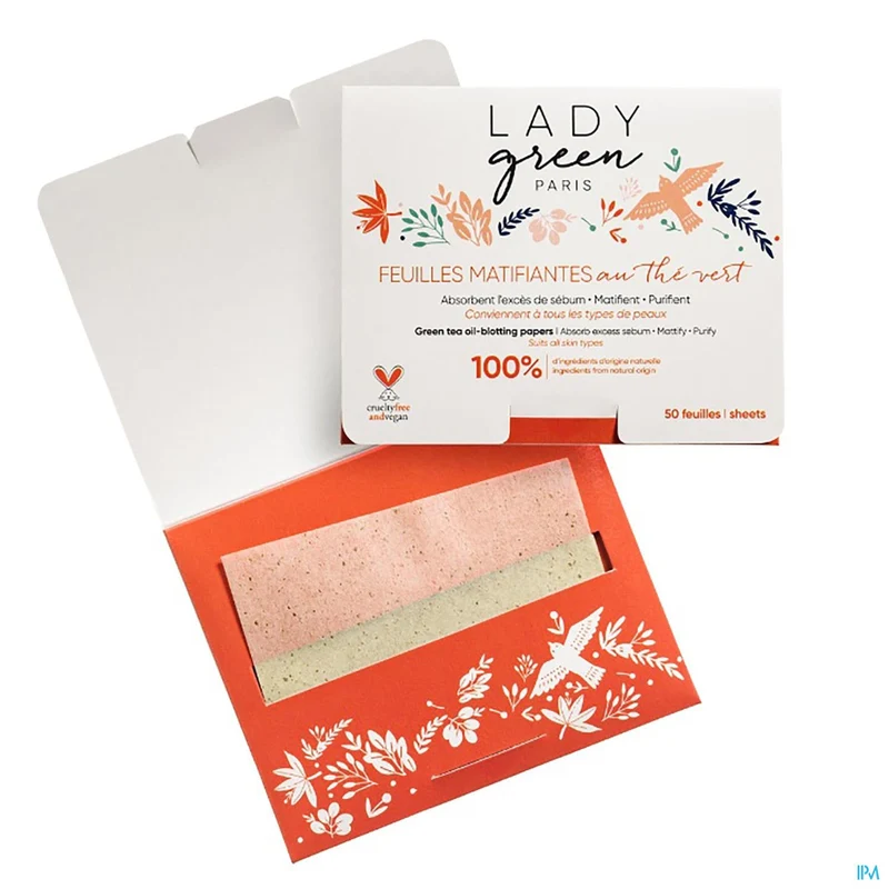 Lady Green Matterende Blaadjes Groene Thee