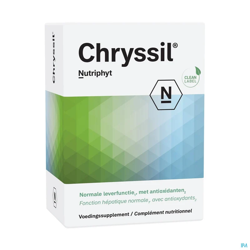 Chryssil - Natuurlijke Leverondersteuning met Mariadistel en Chrysant - 60 Capsules