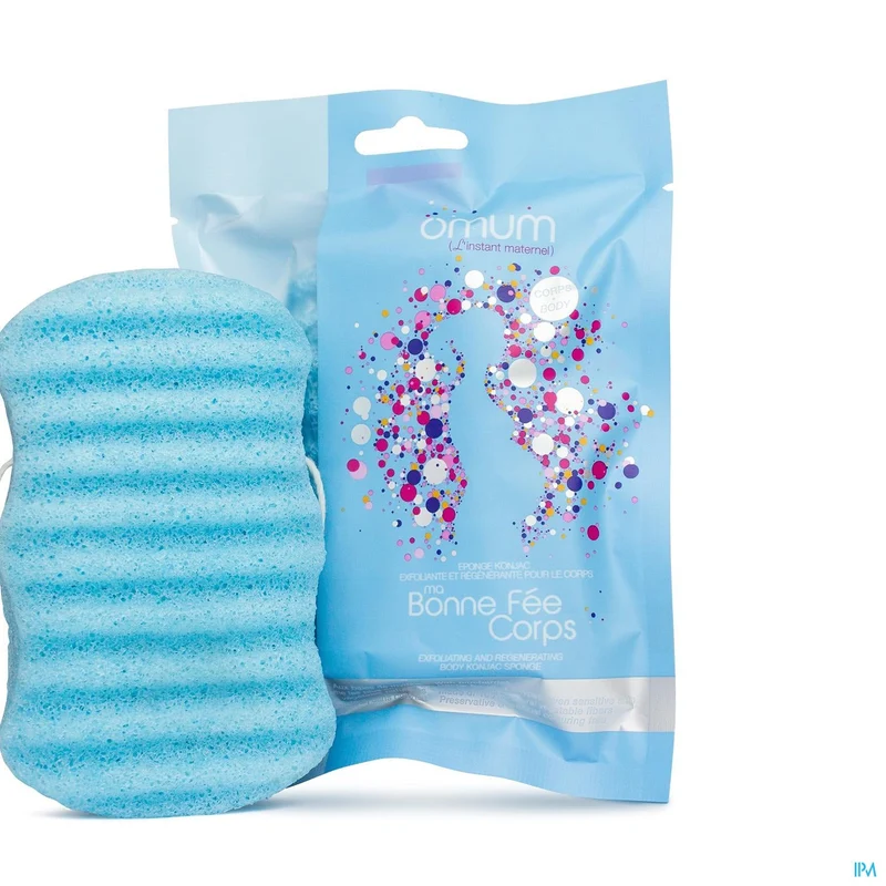 Omum Ma Bonne Fee Konjac Spons Lichaam Scrub. Reg.