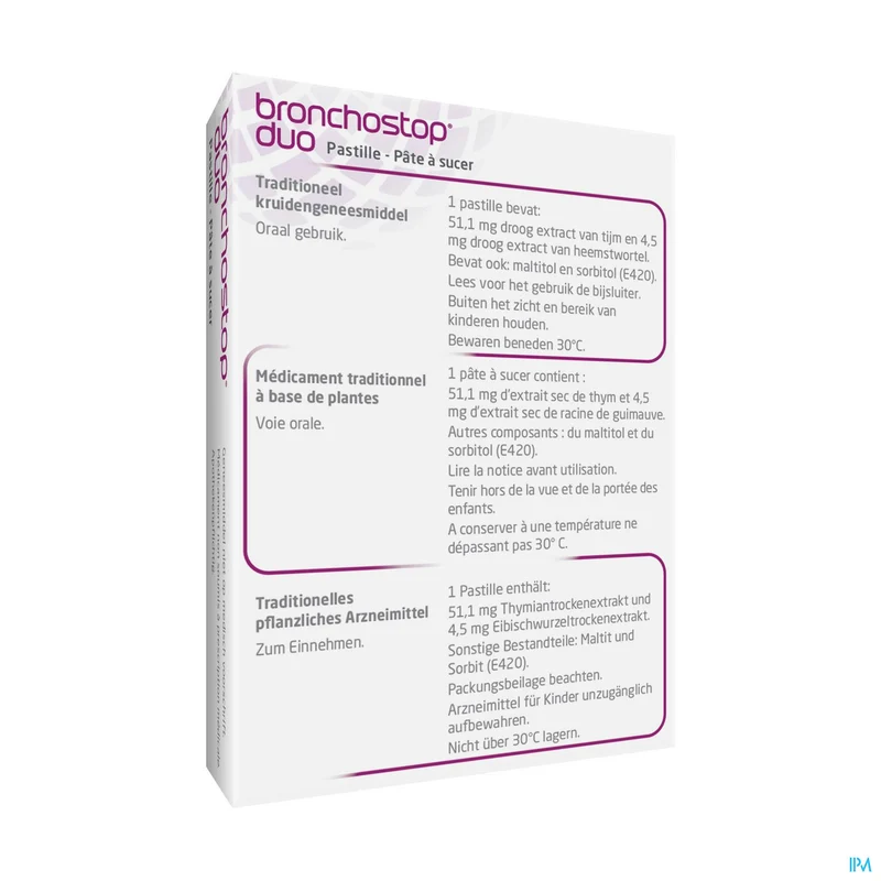 Bronchostop Duo | 20 pastilles | Hoest & Keel