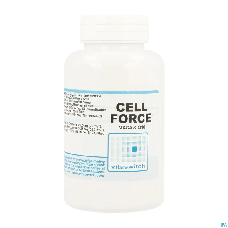 Cellforce Caps 120 Nf - Energieboost & Immuunsysteem Supplement met Maca, Q10 & Vitamines