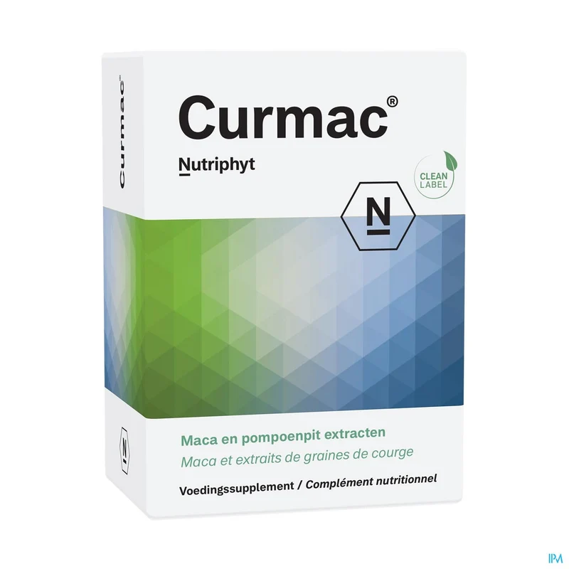 Curmac Maca & Pompoen Supplement | Mentale Balans, Vitaliteit & Urinewegondersteuning
