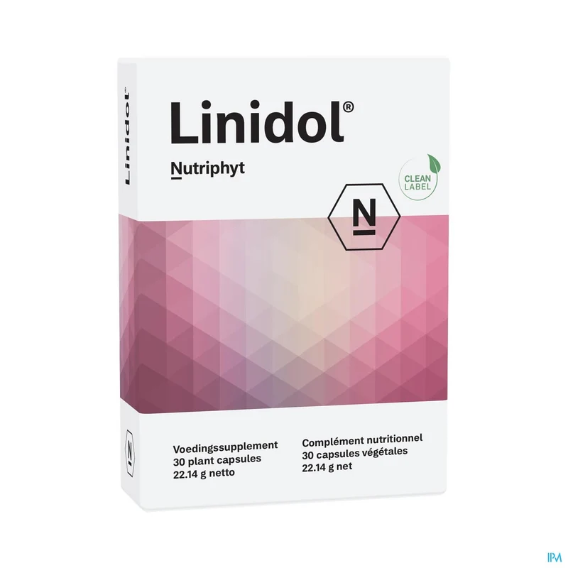 Linidol - Broccoli & Lijnzaad Supplement met L-Glutathion - 30 Capsules