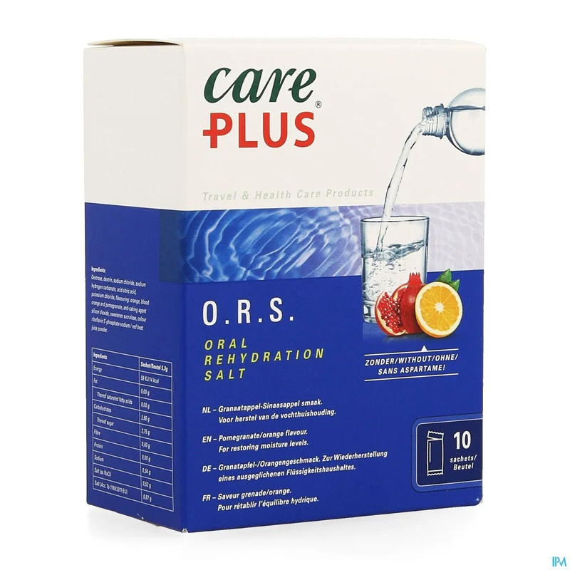 Care Plus Ors Pomegranate Orange Zakje 10x5,3g