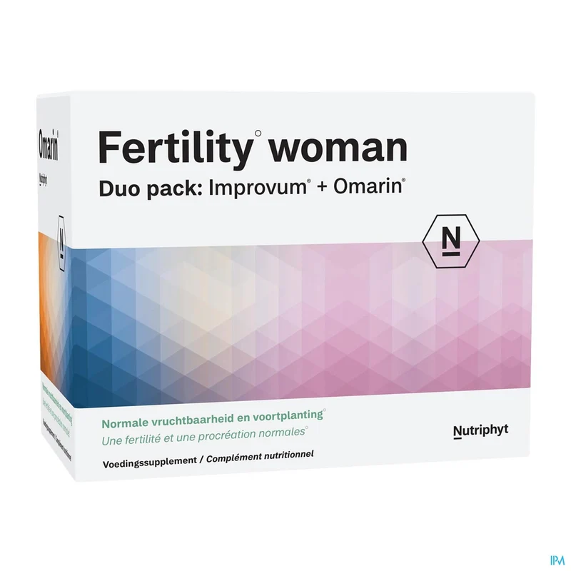 Improvum Fertility Woman Duo | 60 tabs + 60 softgels | Vruchtbaarheid