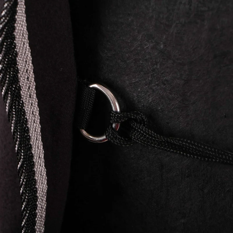 Riding World Couvre-reins Fleece Noir/Gris