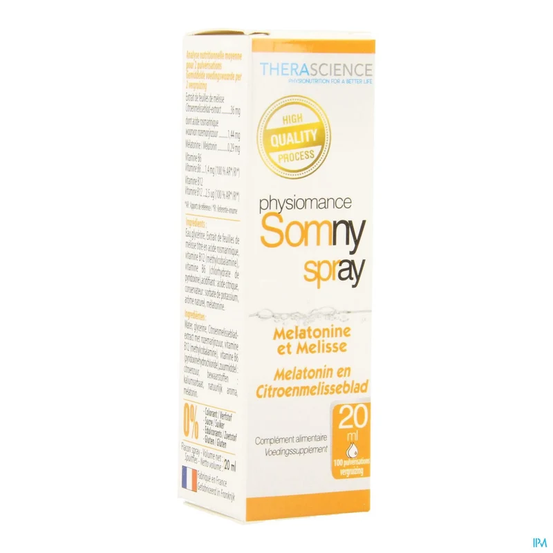 Physiomance Somny | 20ml Melatonine Slaapspray | Slaaphulpmiddel
