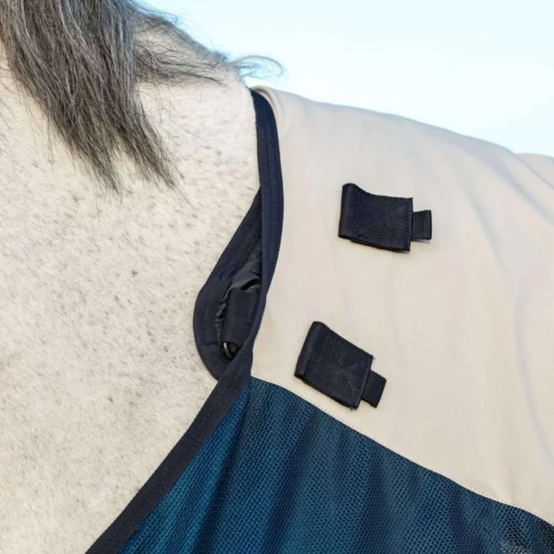 Rambo Chemise Turnout 0g Summer Series Marine/Gris