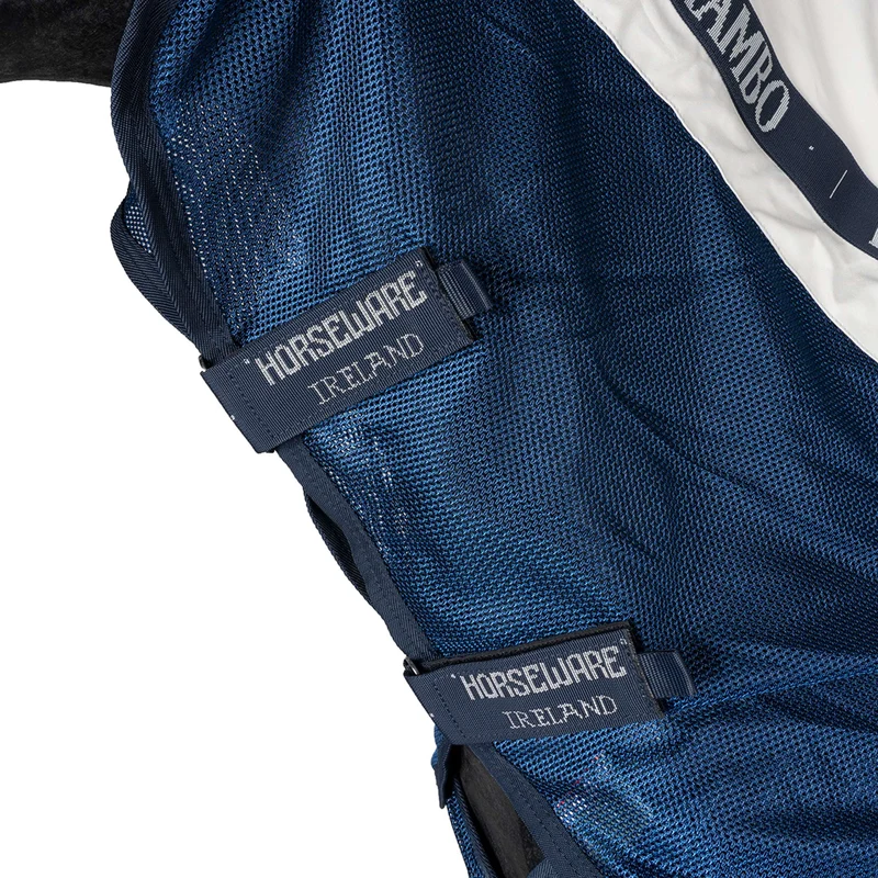 Rambo Chemise Turnout 0g Summer Series Marine/Gris