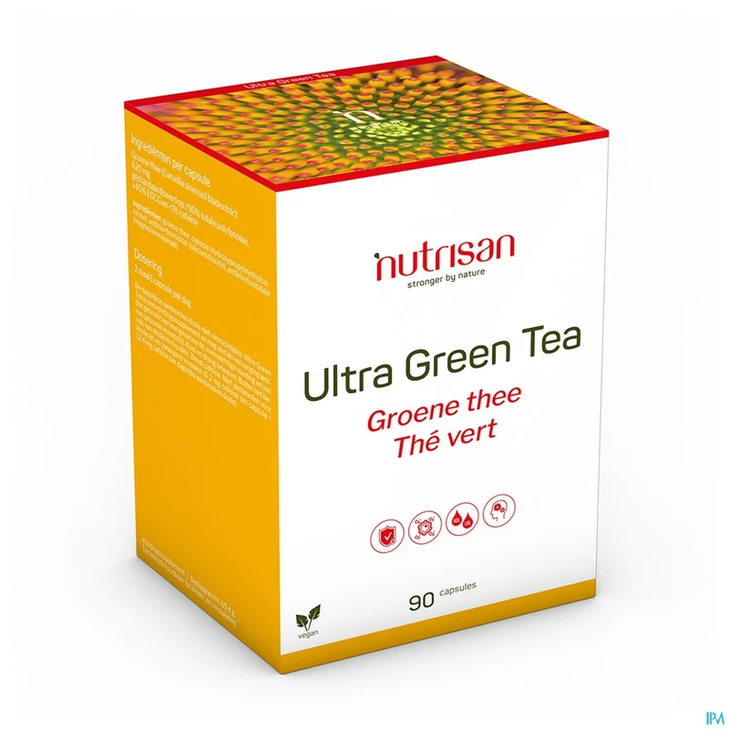 Nutrisan Ultra Green Tea | 90 V-caps | Antioxidant Supplement