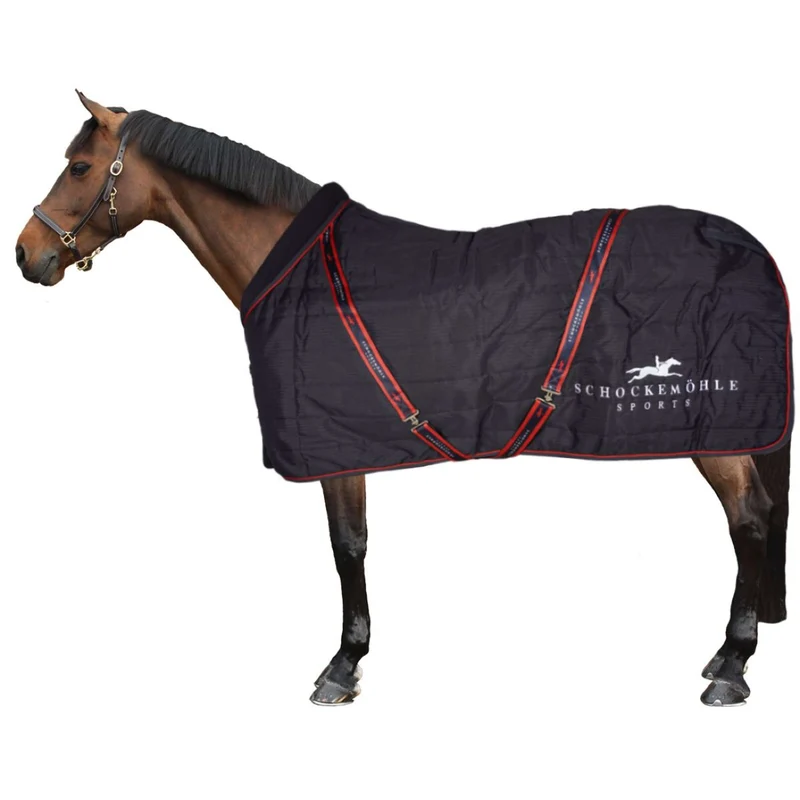 Schockemöhle Couverture d'Hiver New Alltime 400g Marin foncé