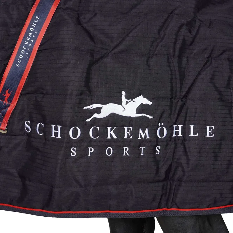 Schockemöhle Couverture d'Hiver New Alltime 400g Marin foncé