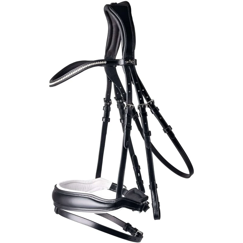 Schockemöhle Bride Premium sports Stanford Noir/Blanc