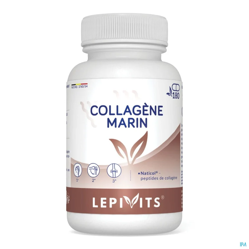 Lepivits Marine Collageen helpt de huid goed te functioneren