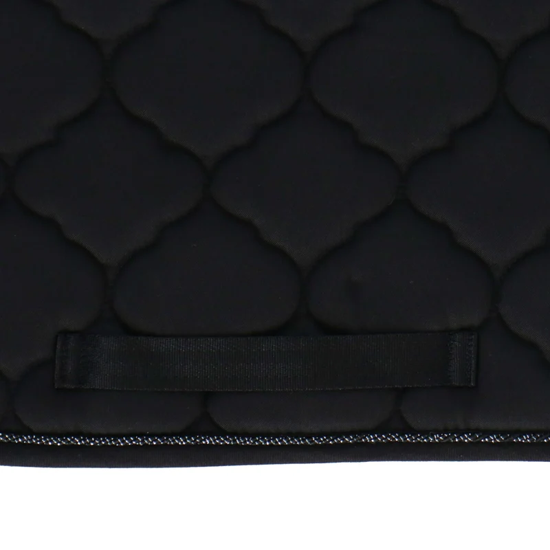 Riding World Tapis de Selle Rope Noir