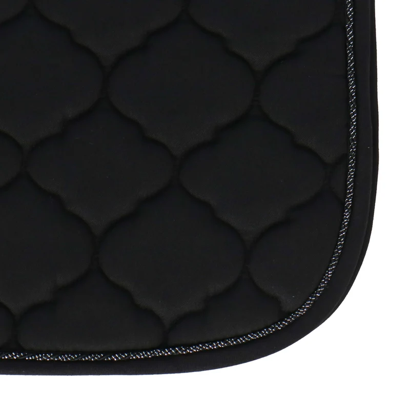 Riding World Tapis de Selle Rope Noir