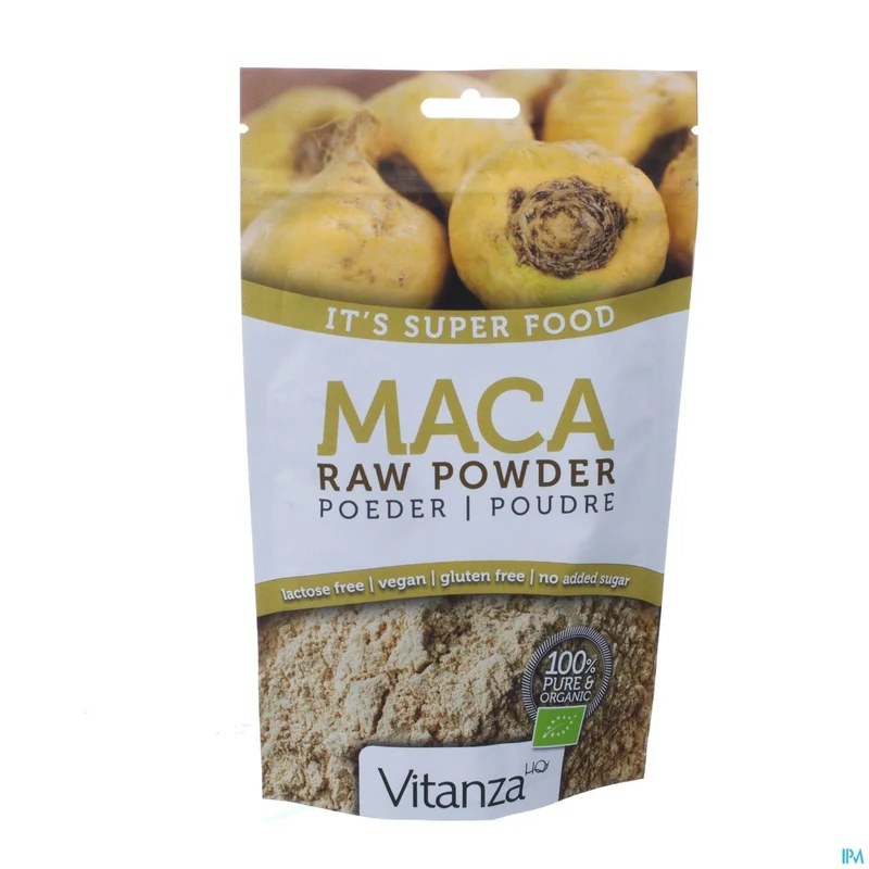 Vitanza HQ Superfood | 200g Maca Raw Bio Poeder | Voedingssupplement