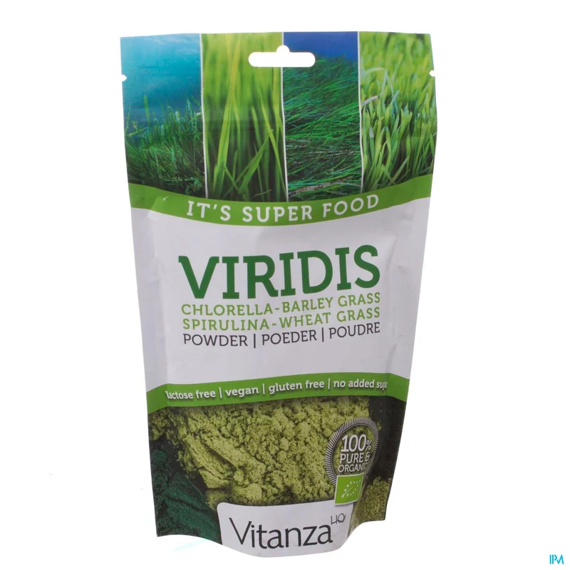 Vitanza HQ Superfood Viridis Bio | 200g Poeder | Voedingssupplement