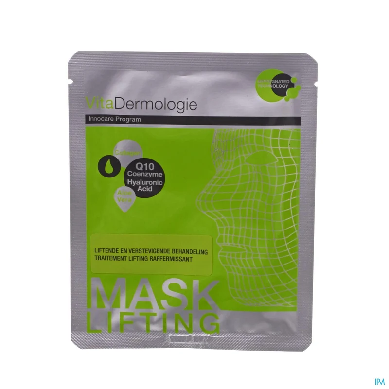 VitaDermologie | 1 Liftend Masker | Q10, Collageen & Hyaluronzuur