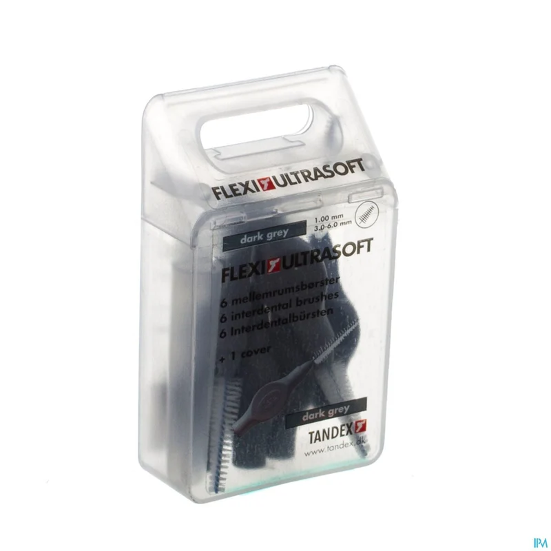 Tandex Flexi Ultra Soft Interd.borstel Dark Grey 6