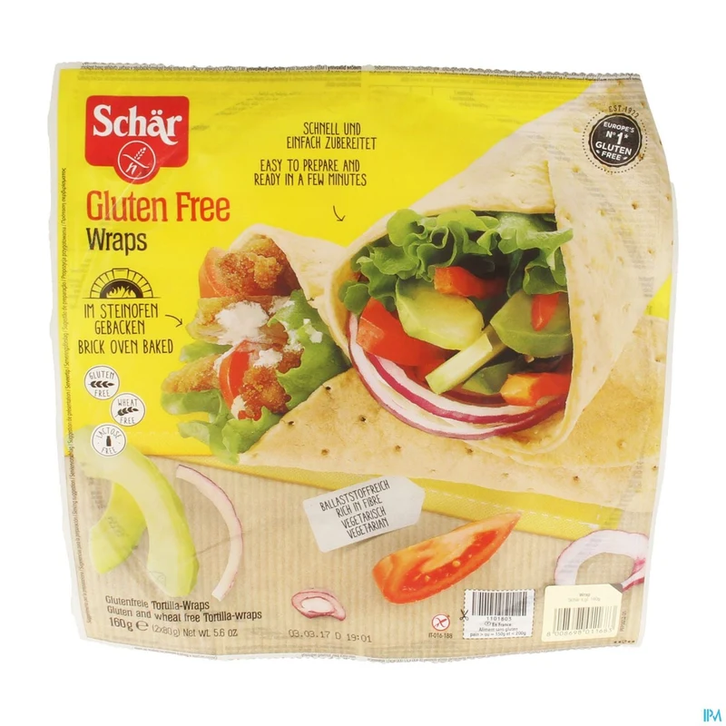 Schar Wraps 2 Stuks 160g 6903 Revogan