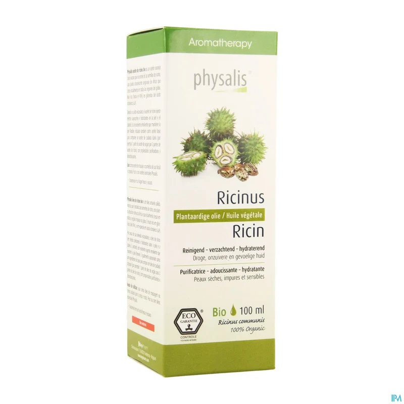 Physalis Plantaardige Olie Ricinus Bio 100ml