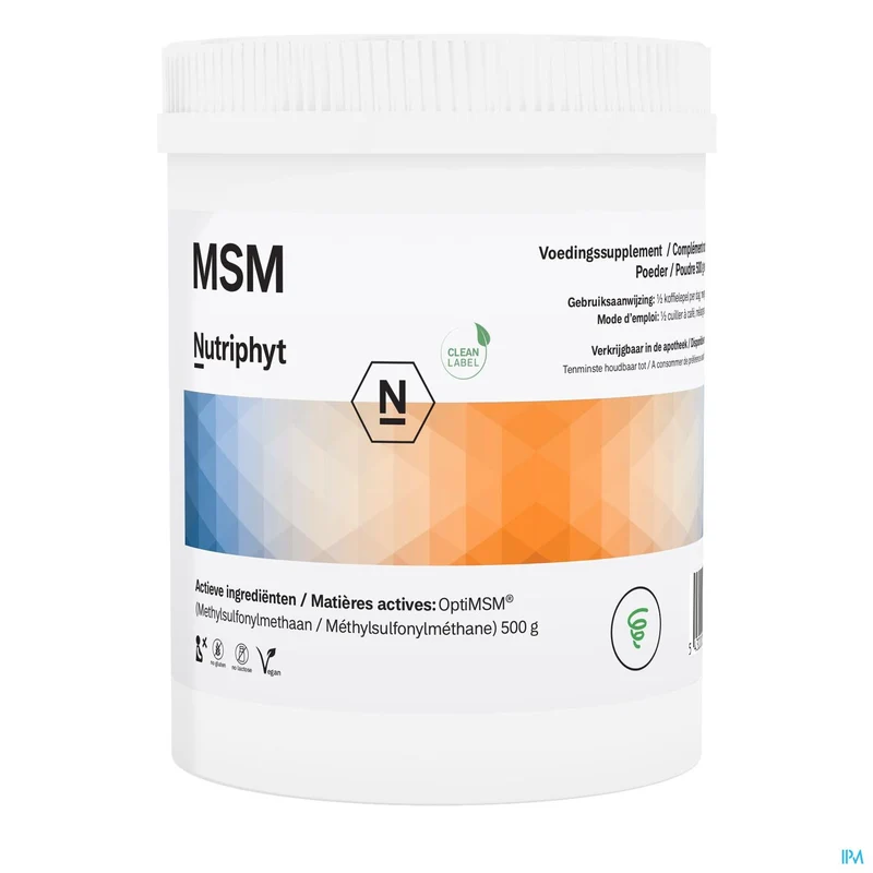 MSM Poeder 500G - Hoogwaardige Gewrichtsondersteuning & Huidverzorging