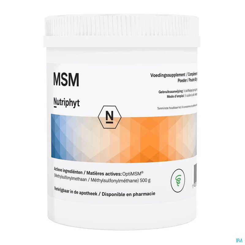 MSM Poeder 500G - Hoogwaardige Gewrichtsondersteuning & Huidverzorging