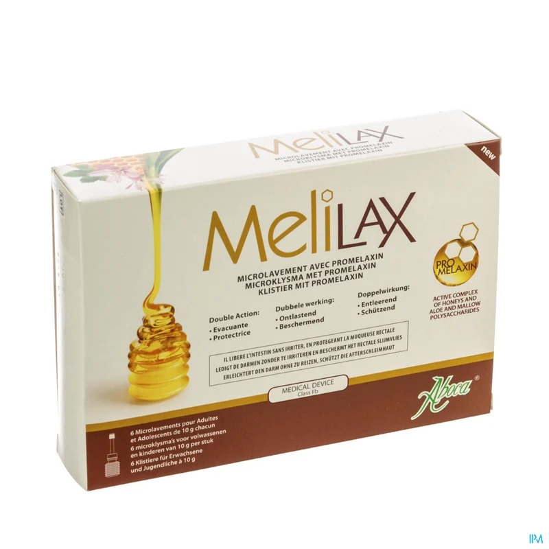 Aboca Melilax | 6x10g Microklysma | Darmregulator