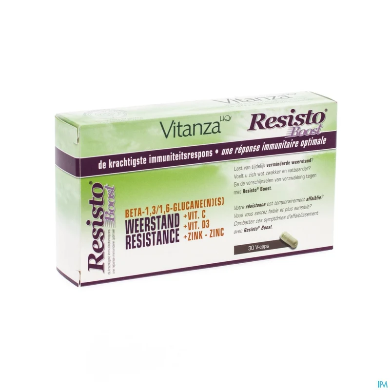 Vitanza HQ Resisto Boost | 30 plantaardige capsules | Weerstand