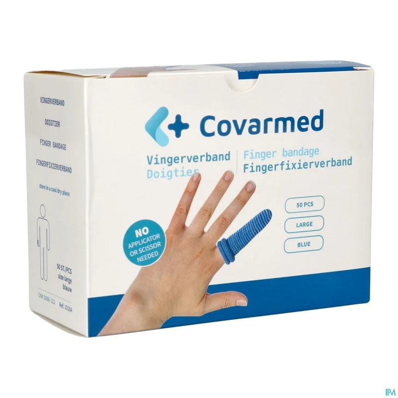 Finger Bob Large Blauw 50 Covarmed