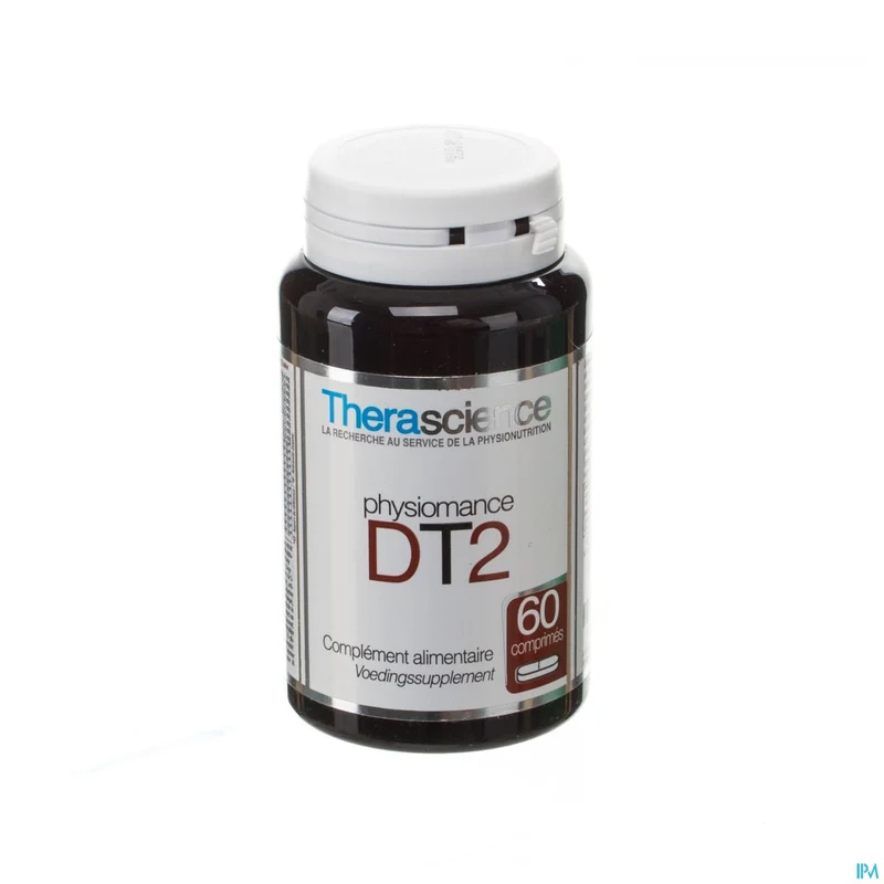 Physiomance DT2 Tabl 60 - Bloedsuikerspiegel Ondersteuning met Chromium & Polyfenolen