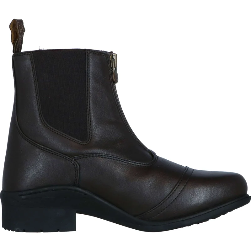 Mountain Horse Jodhpurs Veganza Zip Paddock Marron