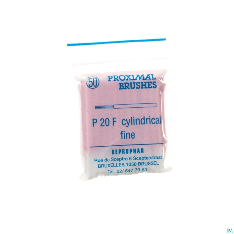 Proximal Borsteltje Cylindrisch Fine Red 50