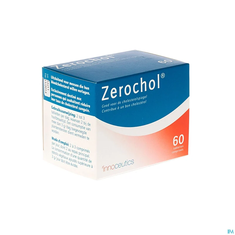 Zerochol 800mg Nat. Plantenstereolen Tabl 60x800mg