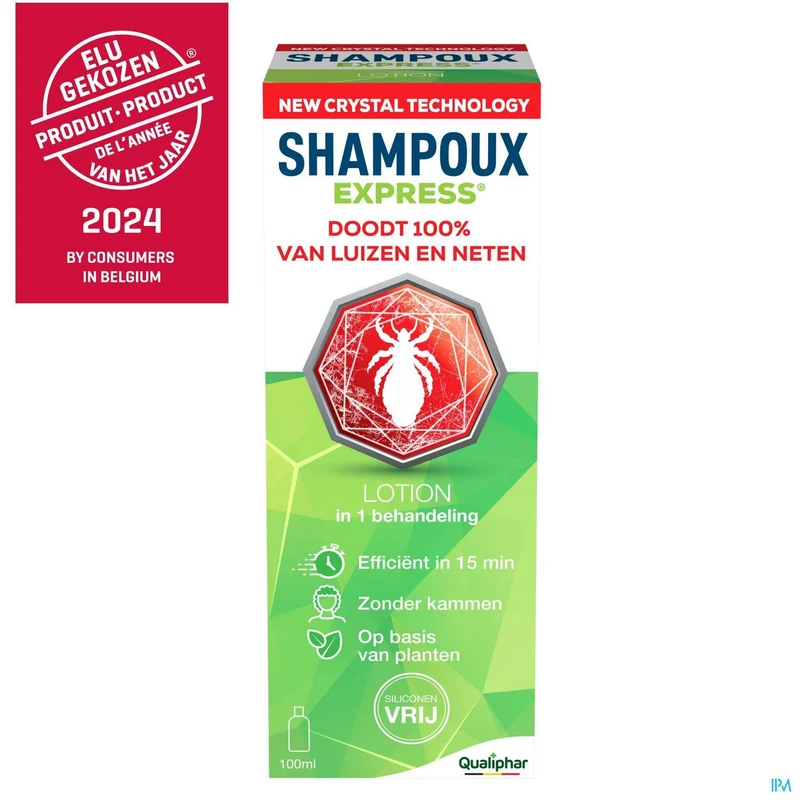 Shampoux Express Anti-Luizen Lotion | 100% Effectief in 15 Min | Plantaardig