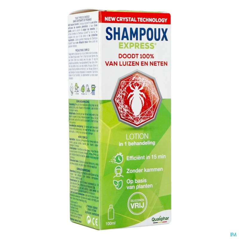 Shampoux Express Anti-Luizen Lotion | 100% Effectief in 15 Min | Plantaardig