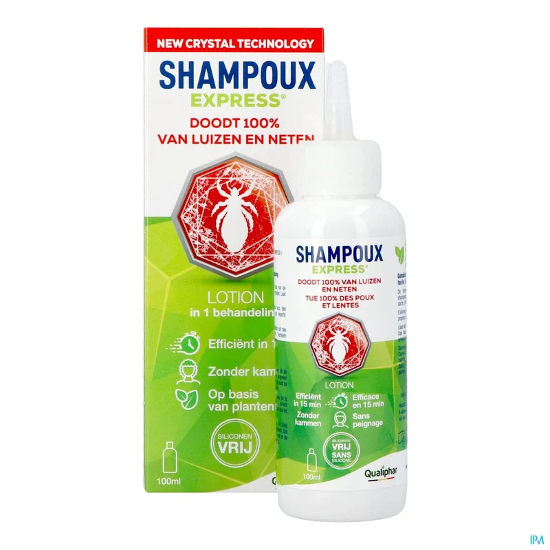 Shampoux Express Anti-Luizen Lotion | 100% Effectief in 15 Min | Plantaardig