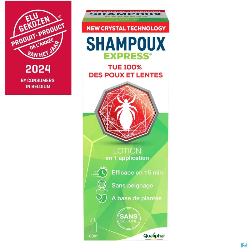 Shampoux Express Anti-Luizen Lotion | 100% Effectief in 15 Min | Plantaardig