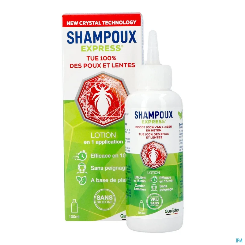 Shampoux Express Anti-Luizen Lotion | 100% Effectief in 15 Min | Plantaardig