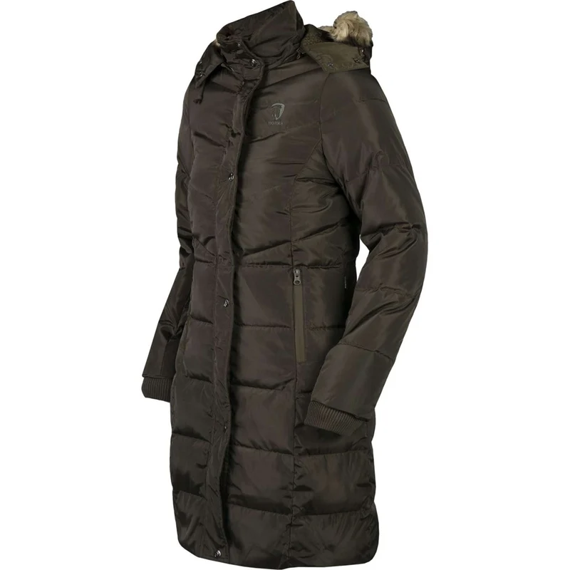 HORKA Manteau d'Hiver Glacier Taupe