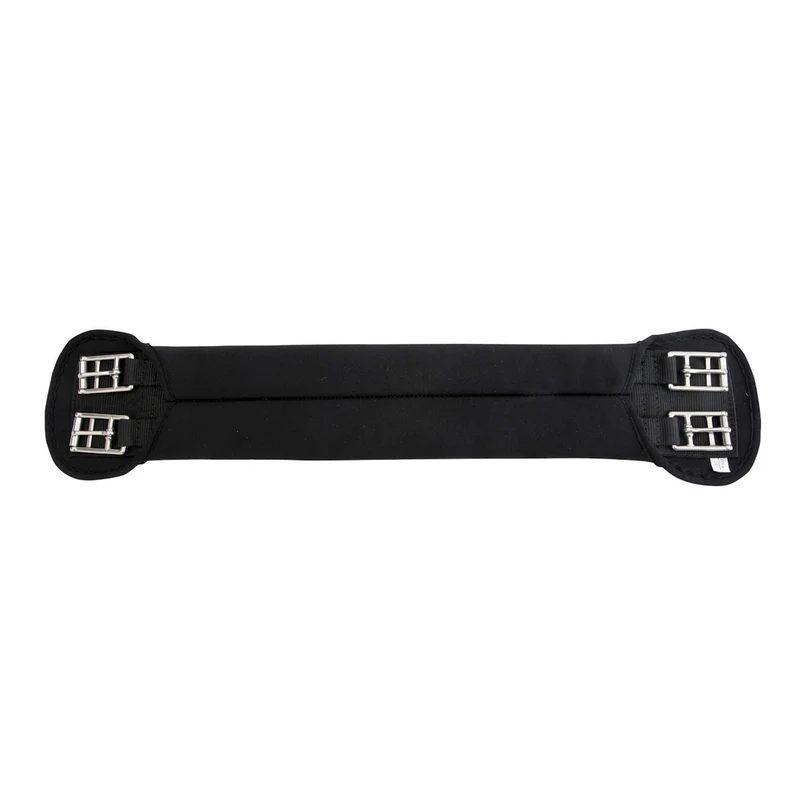 HORKA Sangle de Dressage Néoprène Noir/Argent