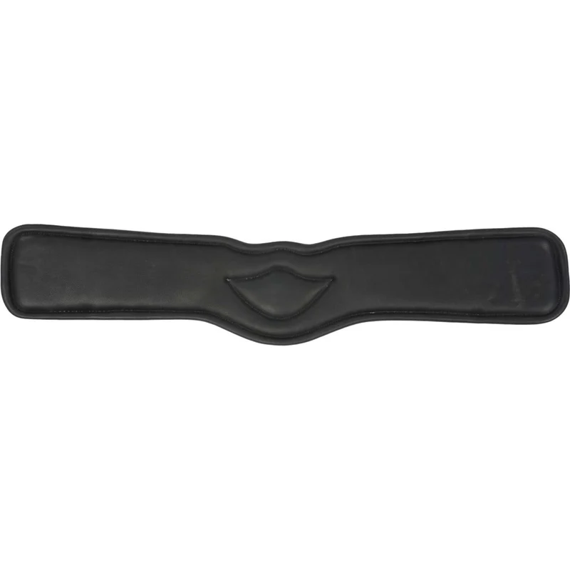 HORKA Sangle de Dressage Cuir Noir/Argent